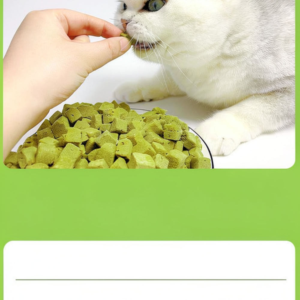 フリーズドライ猫用草、毛玉対策、天然ペット用おやつ、歯磨き効 - Healthy Snacks Food のレビューと価格