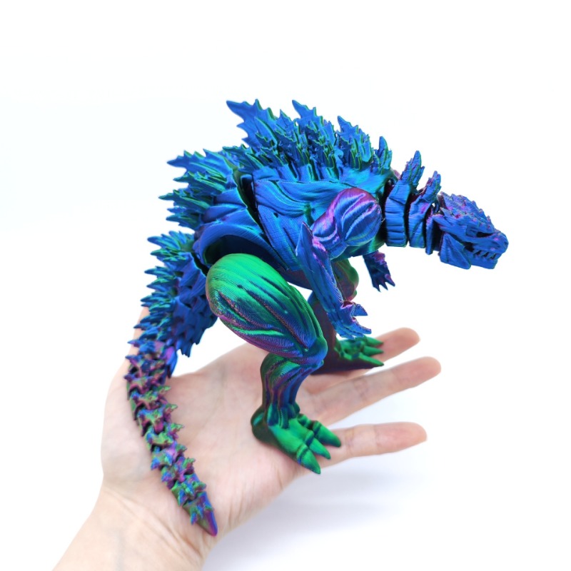 3D 印刷筋肉恐竜アクションフィギュアミニおもちゃモンスター - Gummy Candy のレビューと価格