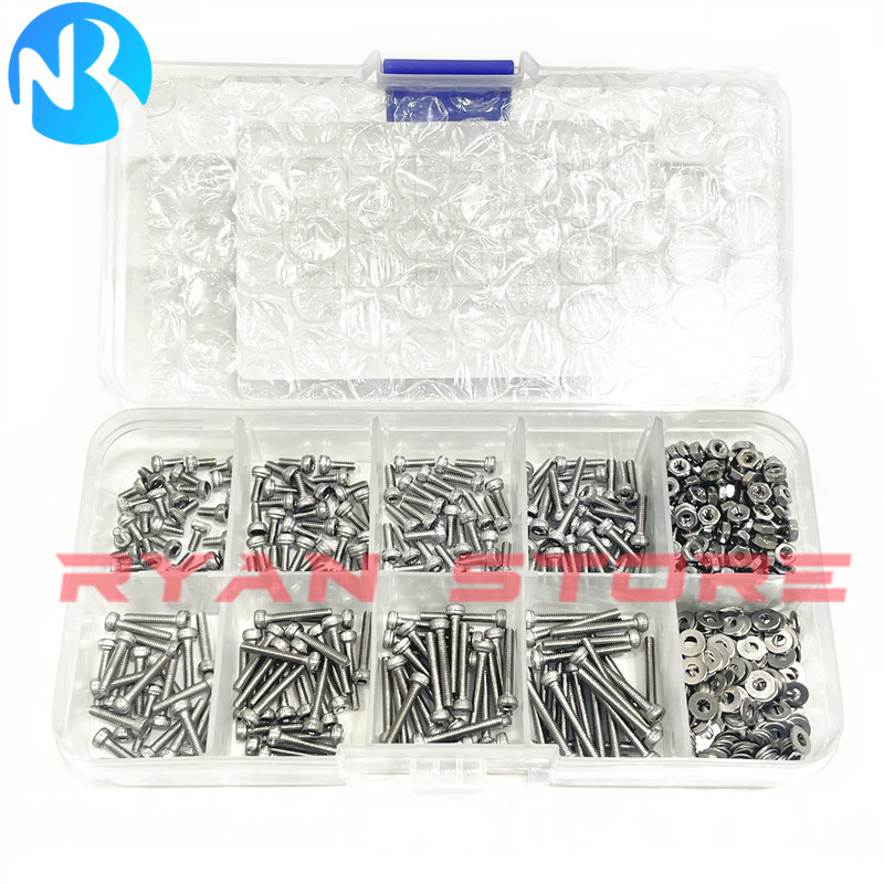 1箱/660個入り M2*4 5 6 8 14 16MM D - Nuts Mix のレビューと価格