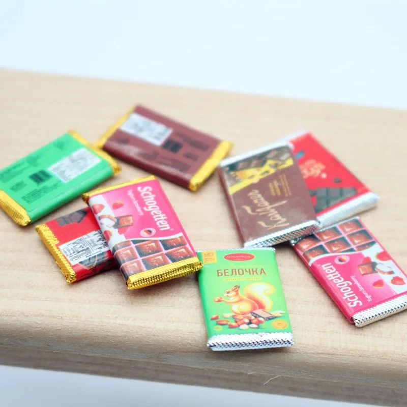 ドールハウス用 ミニチュアチョコレートキャンディーのお菓子模 - Chocolate Snack のレビューと価格